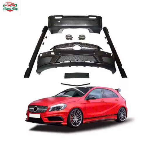 Bộ body kit nâng cấp GBT cho Mercedes Benz a45 A W176 lưới tản nhiệt cản trước facelift