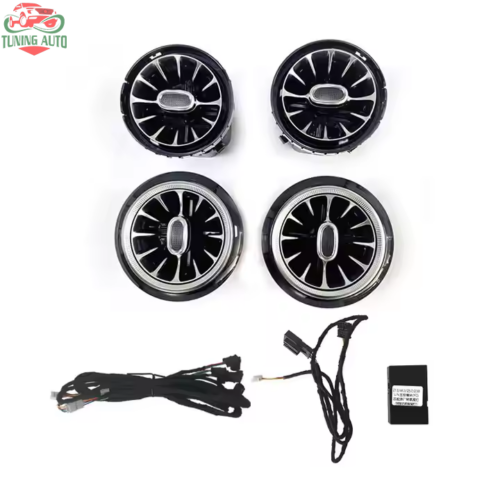 Bộ đèn trang trí nội thất 64 màu cho cửa gió tuabin phía trước dành cho Mercedes Benz G-class X464